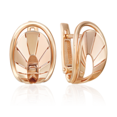 Серьги из золота PLATINA jewelry 02-5372