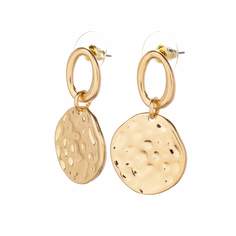 Серьги подвески из бижутерного сплава Moon Paris ML-24.03-019