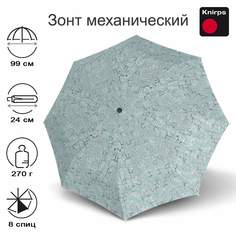 Зонт женский Knirps A.050 Medium Manual 2024 cubes ice