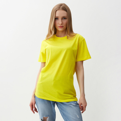 Футболка женская NoBrand ATA collection желтая 44 RU