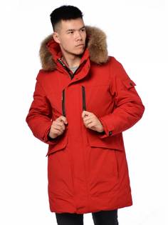 Пуховик мужской Kasadun 3906 красный 54 RU