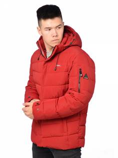 Зимняя куртка мужская Malidinu 3903 бордовая 46 RU