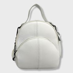 Рюкзак женский Capri CAP-9029 белый, 21x19x8 см