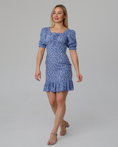Платье женское Lovelyforever 310 голубое 42 RU