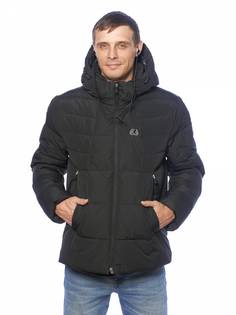 Зимняя куртка мужская Clasna 3779 черная 52 RU