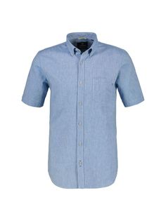 Рубашка мужская LERROS 2342171 голубая XL