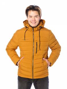 Зимняя куртка мужская Zero Frozen 4189 желтая 48 RU