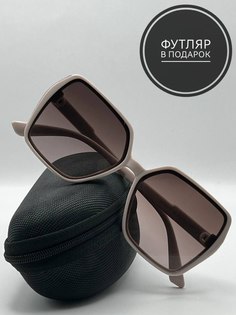 Солнцезащитные очки женские SunGold Бабочка-3 темно-пудрово-бежевые