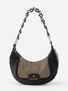 Сумка Braccialini для женщин, на плечо, чёрный-100, B17656-YY-100