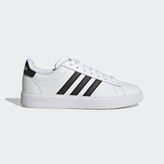 Кеды женские Adidas GW9214, бело-черные, 7 US