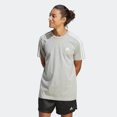 Футболка Adidas для мужчин, IC9337, размер 2XL, серо-белая-83F7