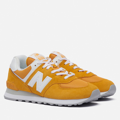 Мужские кроссовки New Balance 574 Classic жёлтый, размер 43 EU