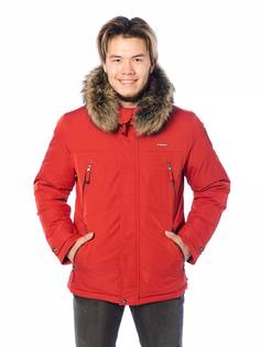 Зимняя куртка мужская Shark Force 4192 красная 56 RU