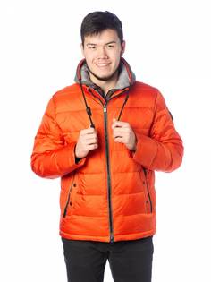 Зимняя куртка мужская Shark Force 4069 оранжевая 56 RU