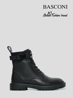 Ботинки женские BASCONI 131939B-QM черные 36 RU