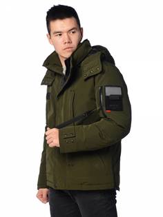 Зимняя куртка мужская Shark Force 3991 зеленая 54 RU