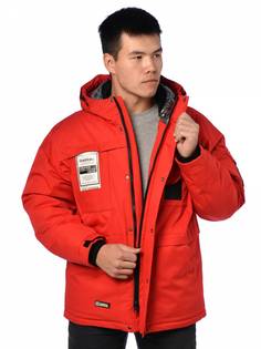 Зимняя куртка мужская Shark Force 3913 красная 52 RU