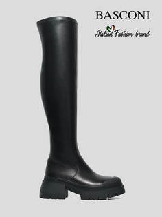Сапоги женские BASCONI 78187B-M черные 35 RU