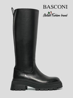 Сапоги женские BASCONI 78110B-M черные 39 RU