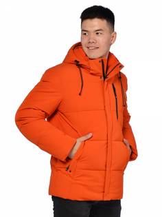 Зимняя куртка мужская Malidinu 3901 оранжевая 46 RU