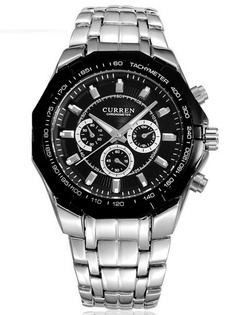 Наручные часы мужские CURREN 8023 серебристые