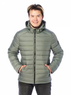 Зимняя куртка мужская Zero Frozen 3571 зеленая 54 RU