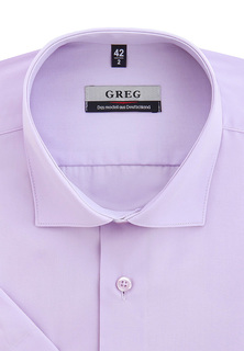 Рубашка мужская Greg 720/109/LV/Z фиолетовая 44