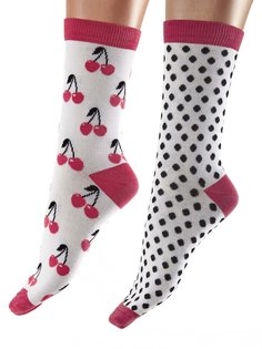 Комплект носков женских Pretty Polly 96227-16 разноцветных one size