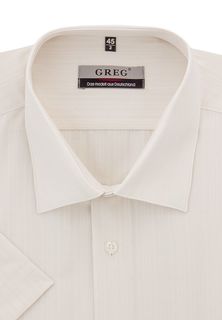 Рубашка мужская Greg 511/309/32/Z бежевая 38