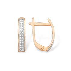 Серьги из золота SOFIA BRILLIANT 233700431, бриллиант