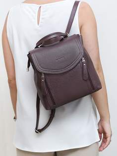 Сумка-рюкзак женская AKTORRIS 7А25 бордовая, 26х23х12 см