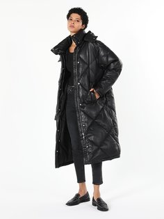 Пальто женское Colins CL1060950_Q1.V1_BLK разноцветное L