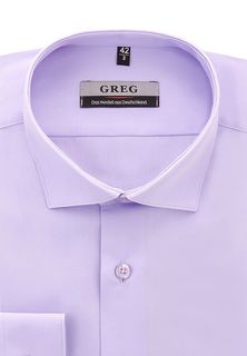 Рубашка мужская Greg 720/139/LV/ZV фиолетовая 43