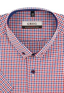 Рубашка мужская Greg 165/109/1002/Z/b/1_GB красная 40