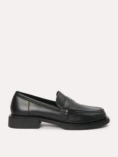 Лоферы женские Versiya shop PW3452-21796 черные 36 EU