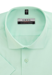 Рубашка мужская Greg 410/109/FR MINT/Z зеленая 41