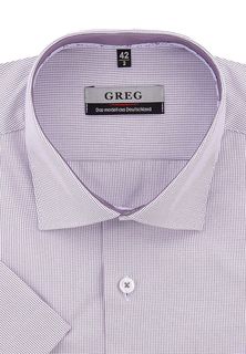 Рубашка мужская Greg 174/109/1125/Z/1p фиолетовая 39
