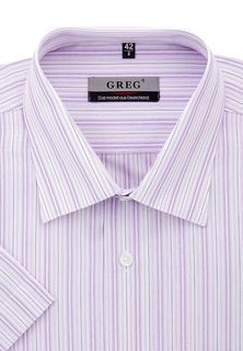 Рубашка мужская Greg Gb171/309/409/Z фиолетовая 37