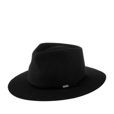 Шляпа унисекс Stetson 2198138 FEDORA WOOLFELT черная, р.63