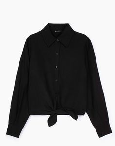 Рубашка женская Gloria Jeans GWT003566 черный XS/164