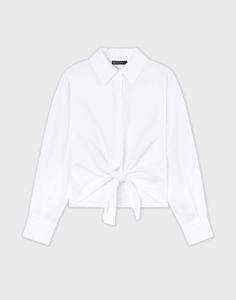 Рубашка женская Gloria Jeans GWT003566 белый L/170