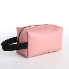 Косметичка женская NoBrand Forever young розовая, 18x8x11 см