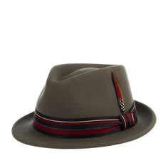 Шляпа унисекс STETSON 1238115 TRILBY WOOLFELT серая р 55