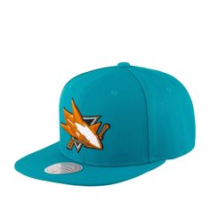 Бейсболка унисекс MITCHELL NESS 6HSSDX22015-SJSTEAL голубая one size Mitchell&Ness