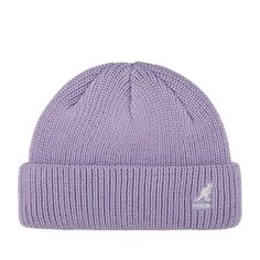 Шапка бини унисекс Kangol K3454 Cardinal 2 way beanie сиреневая, one size