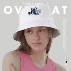 Панама унисекс Overhat Feature белая, р.56