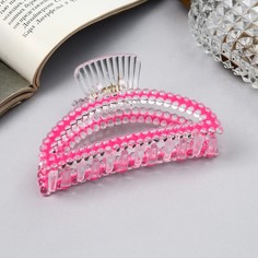 Заколка-краб NoBrand 7565462 микс, 1 шт