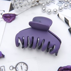 Заколка-краб NoBrand 3439884-12p микс, 1 шт