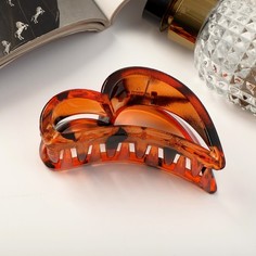 Заколка-краб NoBrand 7122702 микс, 1 шт