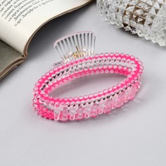 Заколка-краб NoBrand 7565461 микс, 1 шт